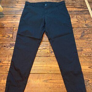 Lululemon Commission Pant Classic Mens Size 38 Black (LM5440S) 38x31